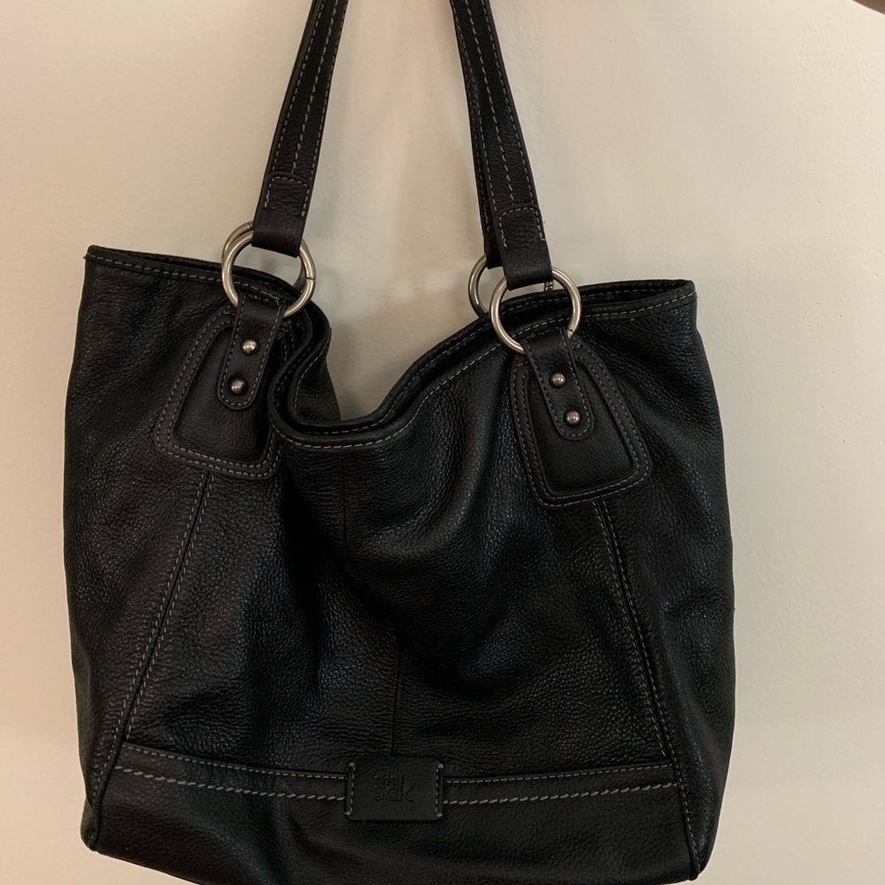 The Sac Black Leather Bag